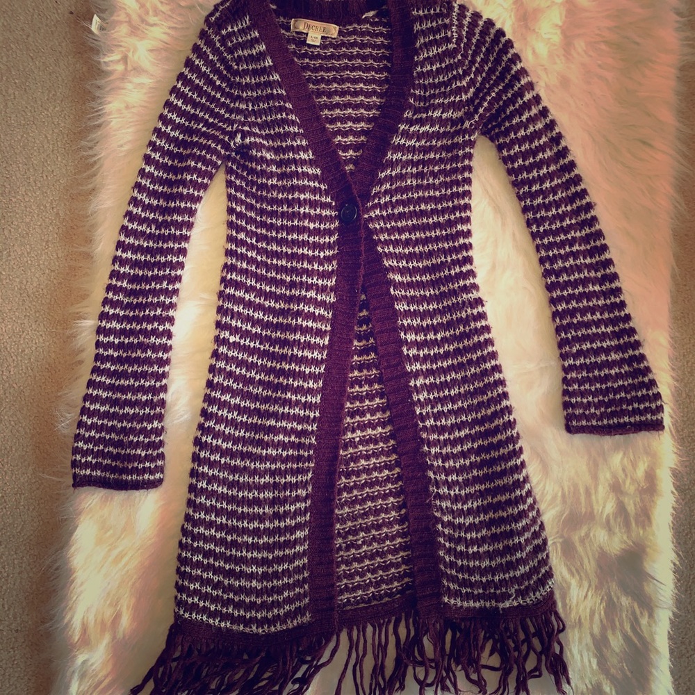 3/$15 Long cardigan